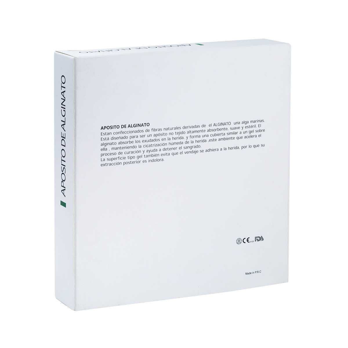 Apósito de alginato 10 x 10 cm ( caja 10 unidades ) - INDUMEDICAL