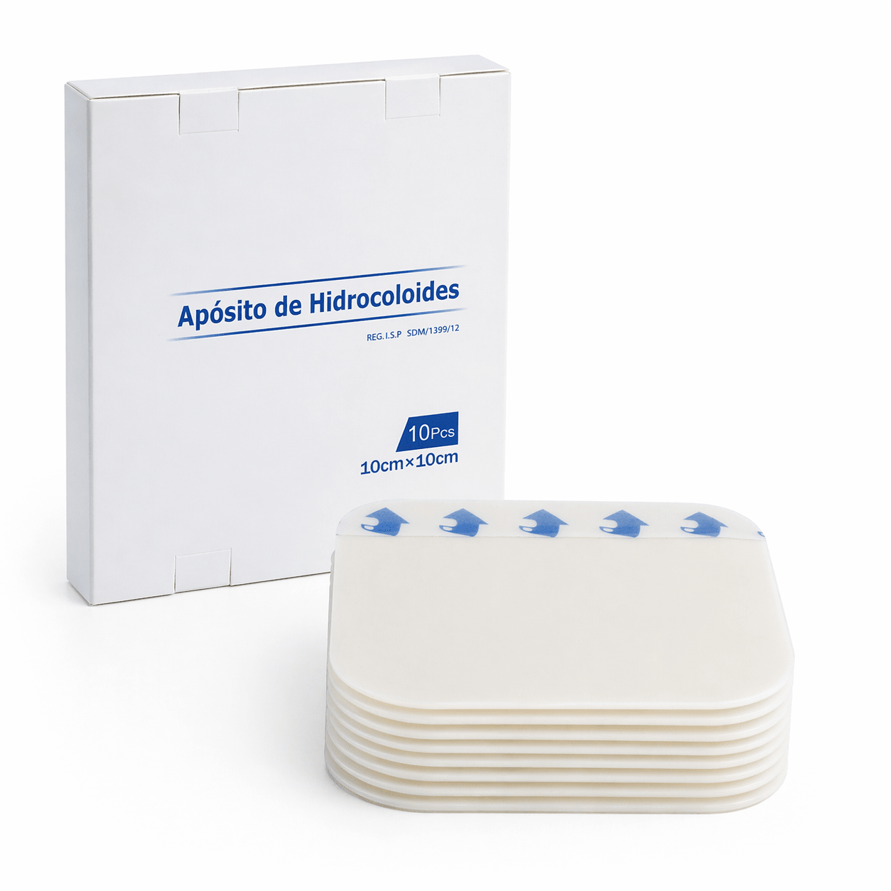 Apósito de Hidrocoloides 10x10 cm (Caja 10 unidades) - INDUMEDICAL