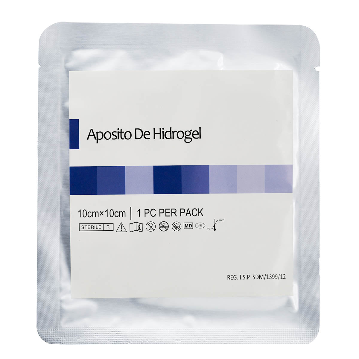 Apósito de Hidrogel 10 x 10cm ( caja 10 unidades ) - INDUMEDICAL