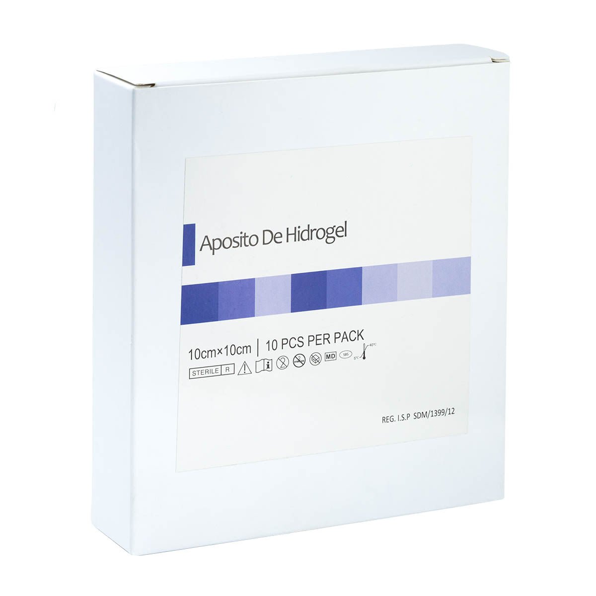 Apósito de Hidrogel 10 x 10cm ( caja 10 unidades ) - INDUMEDICAL