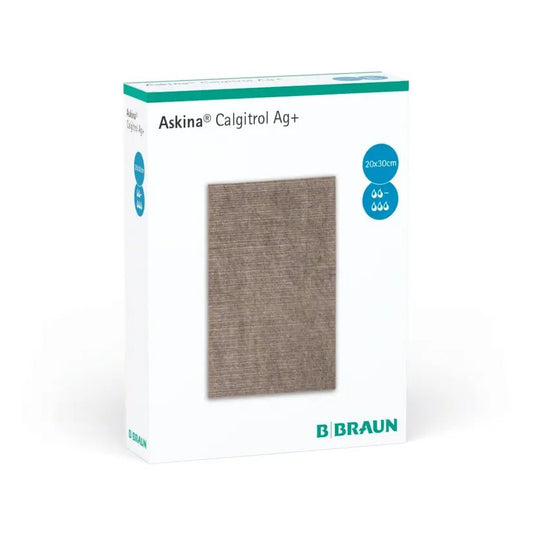 Askina Calgitrol Ag+ – Apósito con plata para heridas infectadas (Caja 10 unidades) - INDUMEDICAL