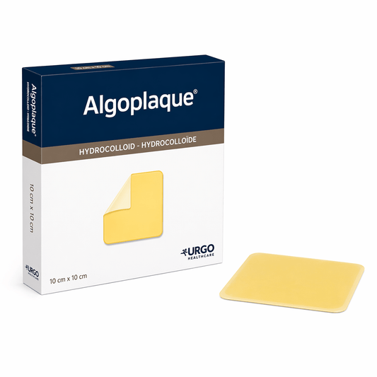 Urgo Algoplaque 10x10 cm – Apósito hidrocoloide para heridas (Caja 10 unidades) - INDUMEDICAL