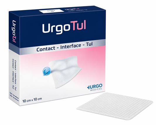 Urgotul – Apósito tipo tul para heridas (Caja 10 unidades, variantes de tamaño) - INDUMEDICAL
